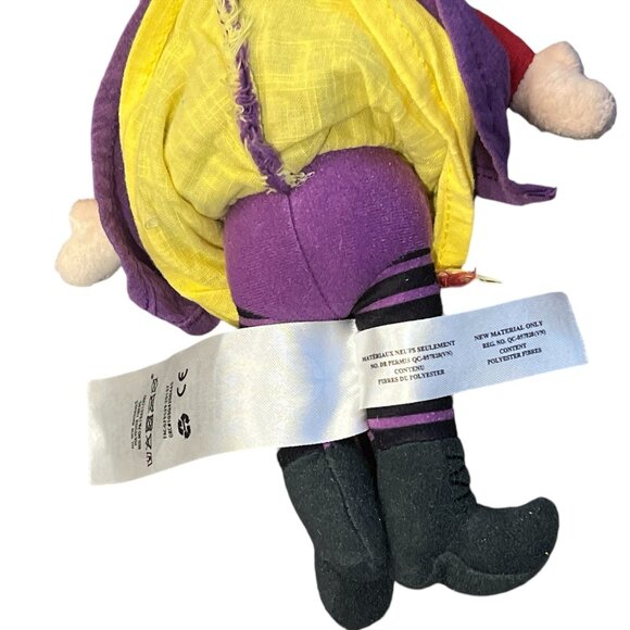 DISNEY Hocus Pocus Halloween Sarah Sanderson 12 1/2" Plush Doll Witch - Picture 6 of 7